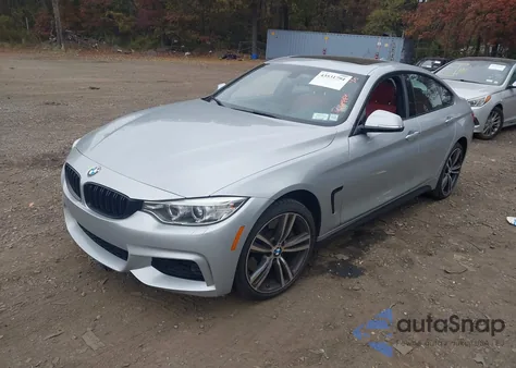 2016 BMW 435I Gran Coupe xDrive из США, поврежденный, VIN WBA4B3C55GG528524